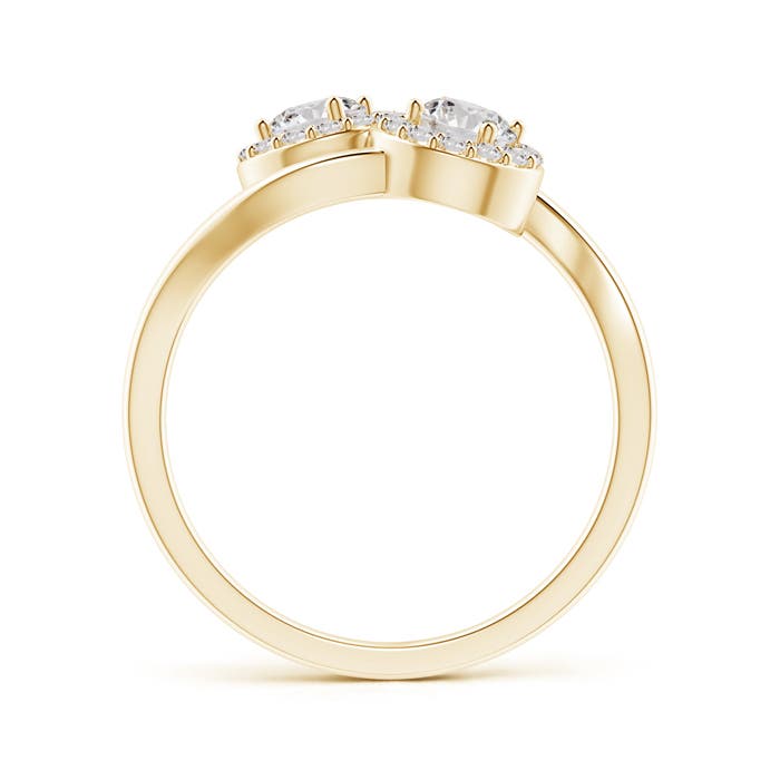 I-J, I1-I2 / 0.71 CT / 14 KT Yellow Gold