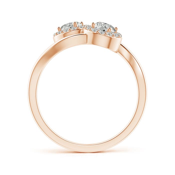 K, I3 / 0.71 CT / 14 KT Rose Gold