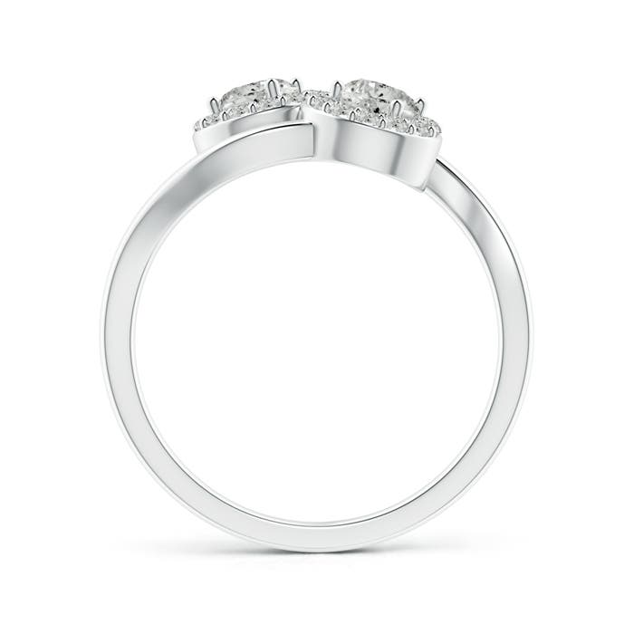 K, I3 / 0.71 CT / 14 KT White Gold