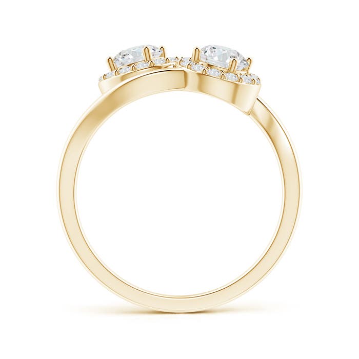 G, VS2 / 0.96 CT / 14 KT Yellow Gold