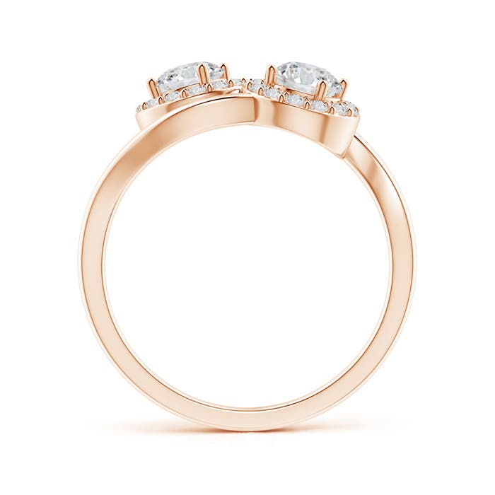 H, SI2 / 0.96 CT / 14 KT Rose Gold