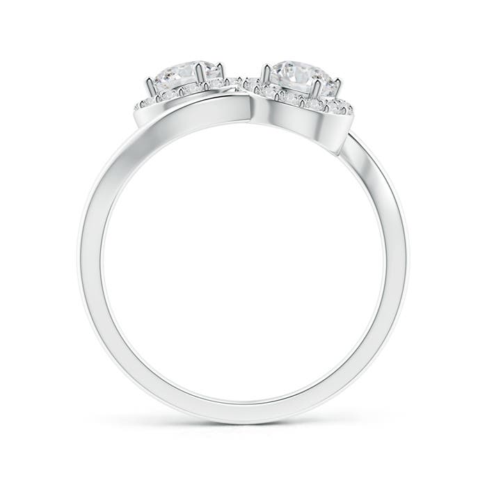 H, SI2 / 0.96 CT / 14 KT White Gold