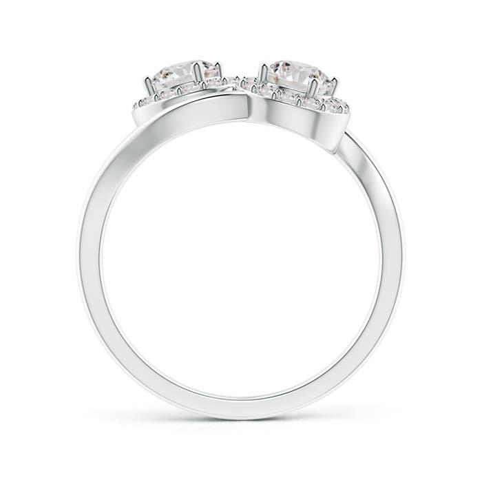 I-J, I1-I2 / 0.96 CT / 14 KT White Gold