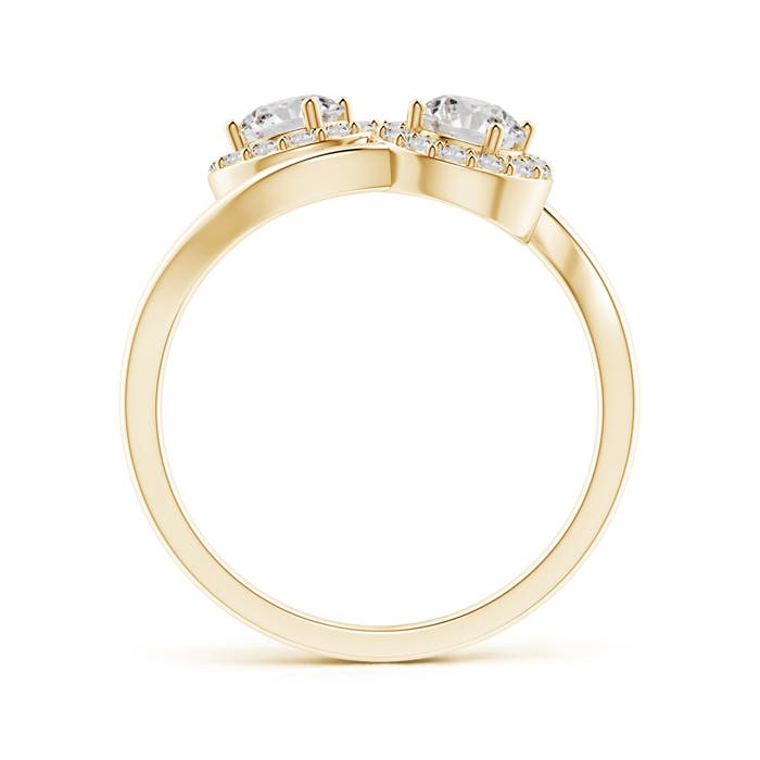 I-J, I1-I2 / 0.96 CT / 14 KT Yellow Gold