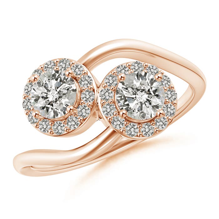 K, I3 / 0.96 CT / 14 KT Rose Gold