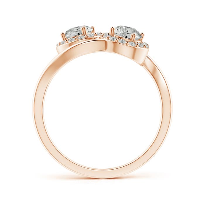 K, I3 / 0.96 CT / 14 KT Rose Gold