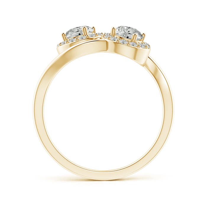 K, I3 / 0.96 CT / 14 KT Yellow Gold