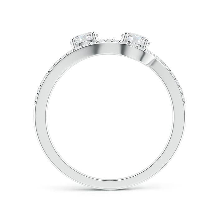 G, VS2 / 0.65 CT / 14 KT White Gold