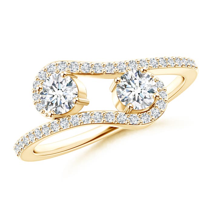 G, VS2 / 0.65 CT / 14 KT Yellow Gold