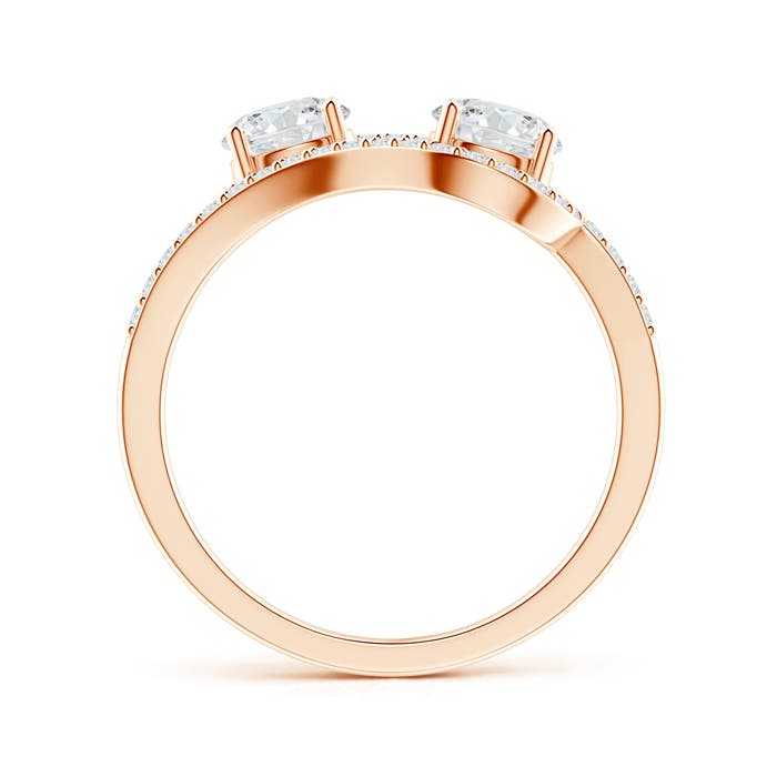 G, VS2 / 1.17 CT / 14 KT Rose Gold