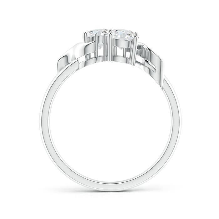 F-G, VS / 0.74 CT / 14 KT White Gold