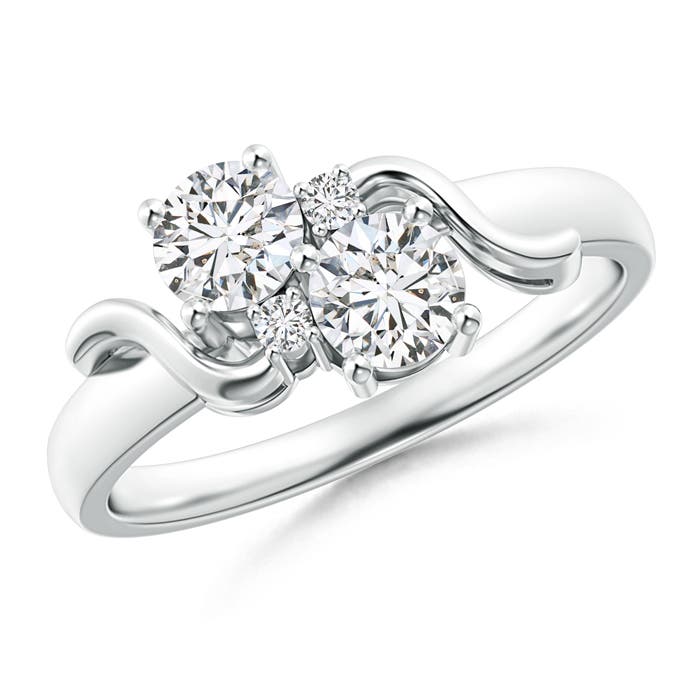 H, SI2 / 0.74 CT / 14 KT White Gold