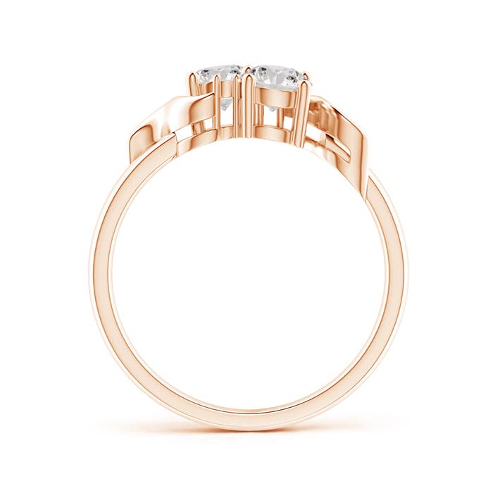 I-J, I1-I2 / 0.74 CT / 14 KT Rose Gold