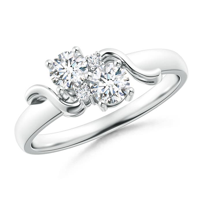 F-G, VS / 0.49 CT / 14 KT White Gold