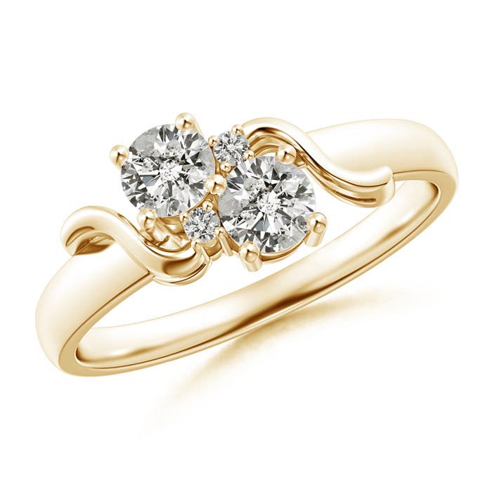 K, I3 / 0.49 CT / 14 KT Yellow Gold