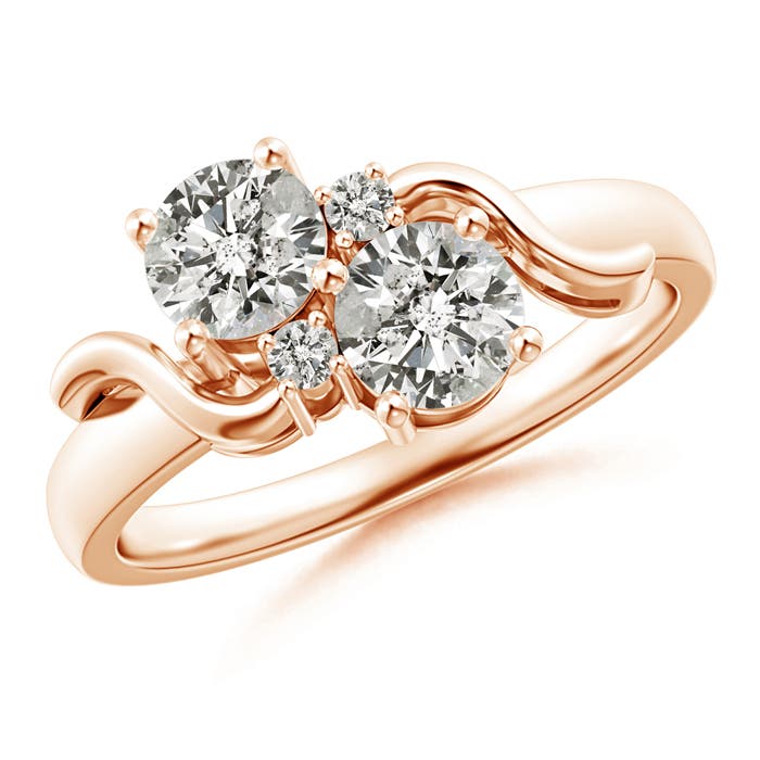 K, I3 / 1 CT / 14 KT Rose Gold