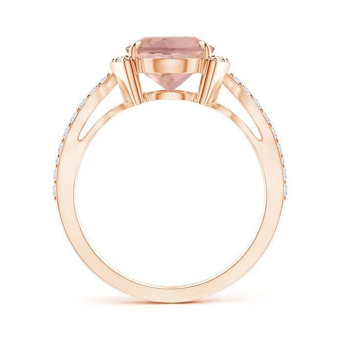 AAAA - Morganite / 2.88 CT / 14 KT Rose Gold