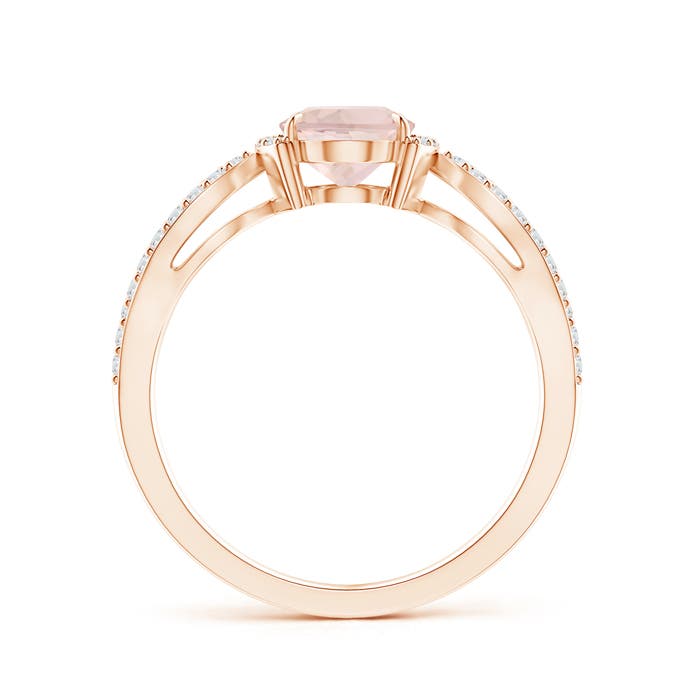 AA - Morganite / 1.35 CT / 14 KT Rose Gold