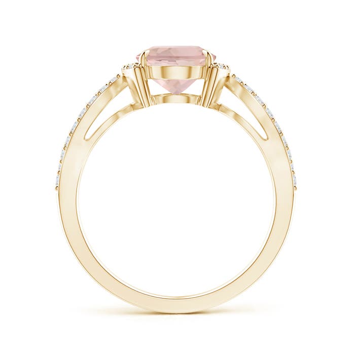 AA - Morganite / 1.97 CT / 14 KT Yellow Gold