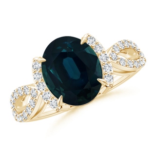 Oval A Blue Sapphire