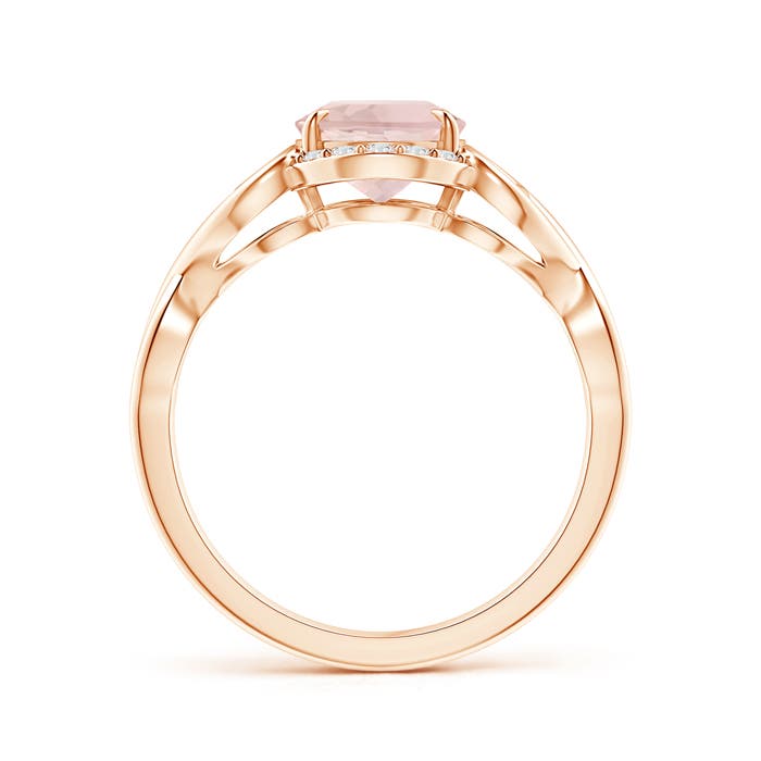 A - Morganite / 1.73 CT / 14 KT Rose Gold