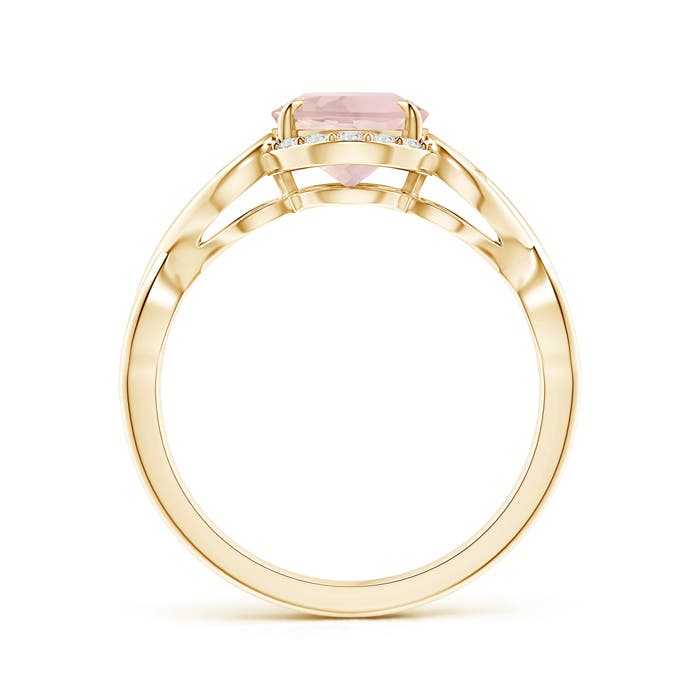 A - Morganite / 1.73 CT / 14 KT Yellow Gold