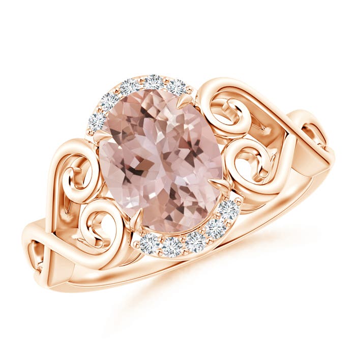 AAA - Morganite / 1.73 CT / 14 KT Rose Gold