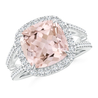 Cushion A Morganite