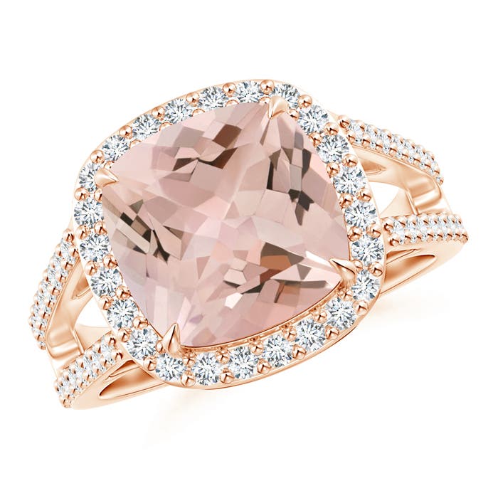 AA - Morganite / 4.37 CT / 14 KT Rose Gold