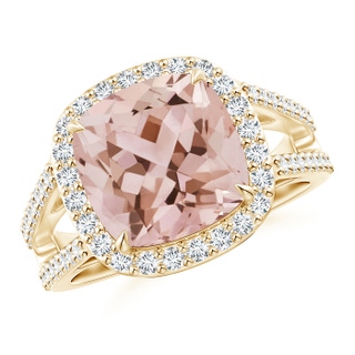 Cushion AAA Morganite