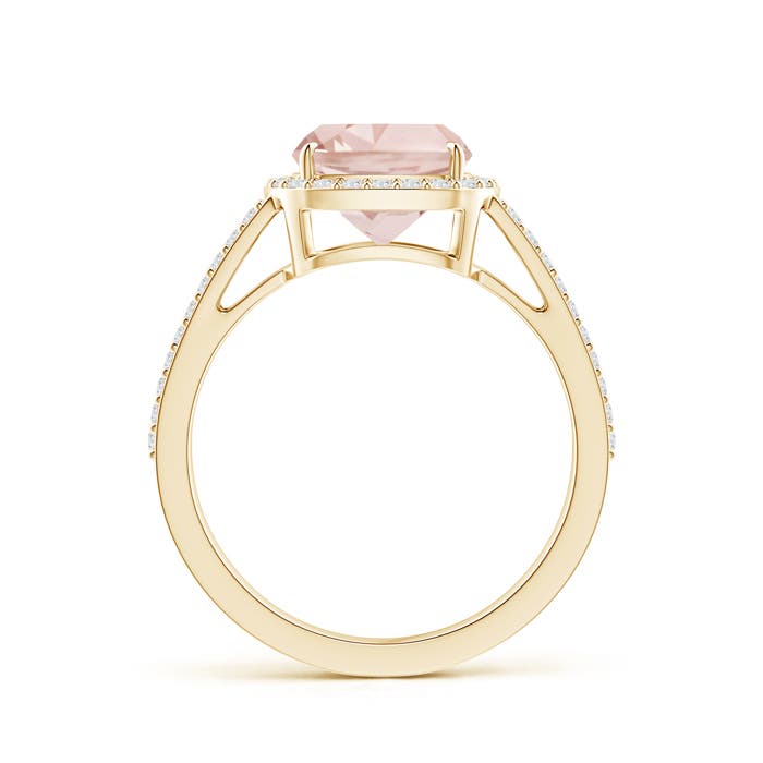 A - Morganite / 2.18 CT / 14 KT Yellow Gold