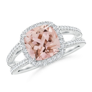 Cushion AAA Morganite