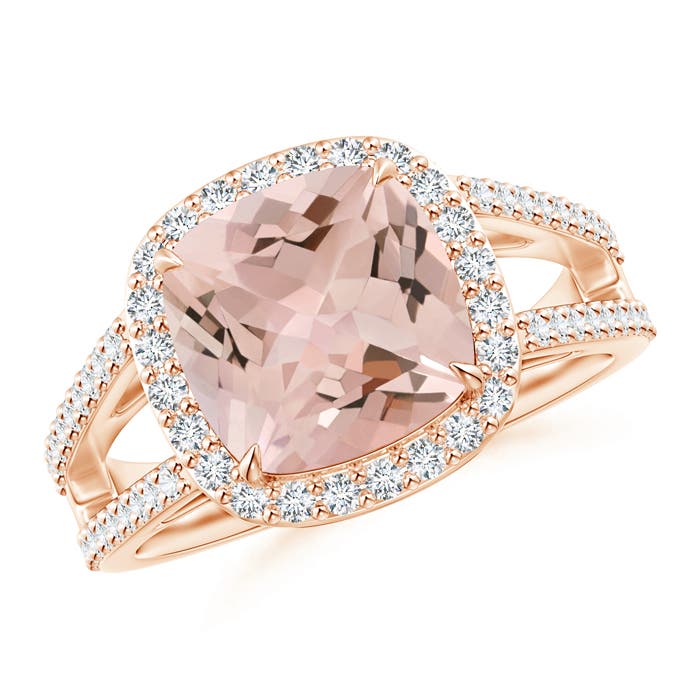 AA - Morganite / 3.18 CT / 14 KT Rose Gold