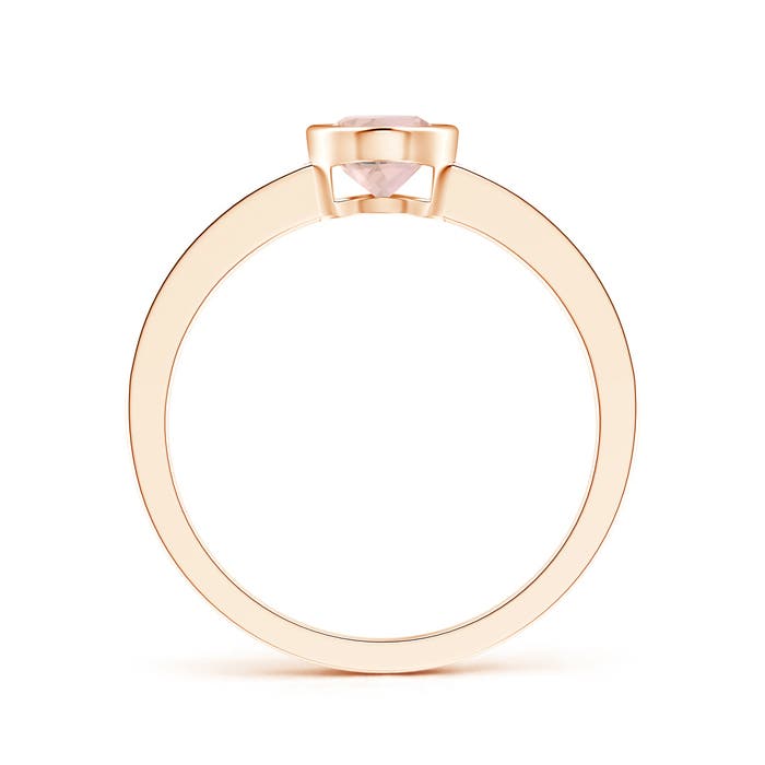 AAA - Morganite / 0.9 CT / 14 KT Rose Gold