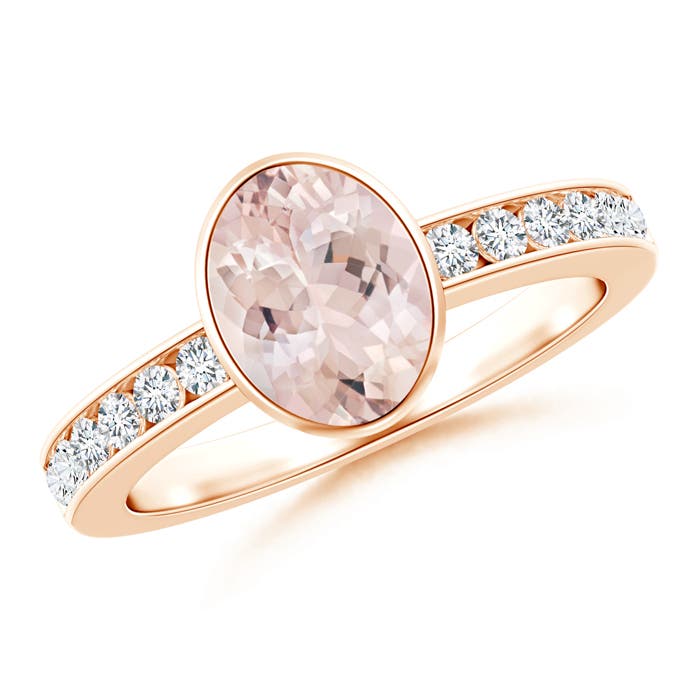 AA - Morganite / 1.4 CT / 14 KT Rose Gold