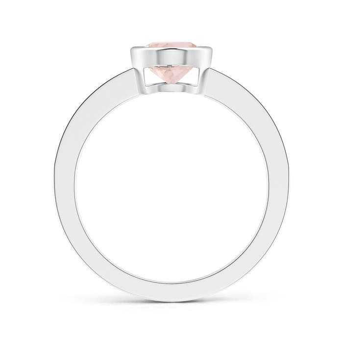 AA - Morganite / 1.4 CT / 14 KT White Gold