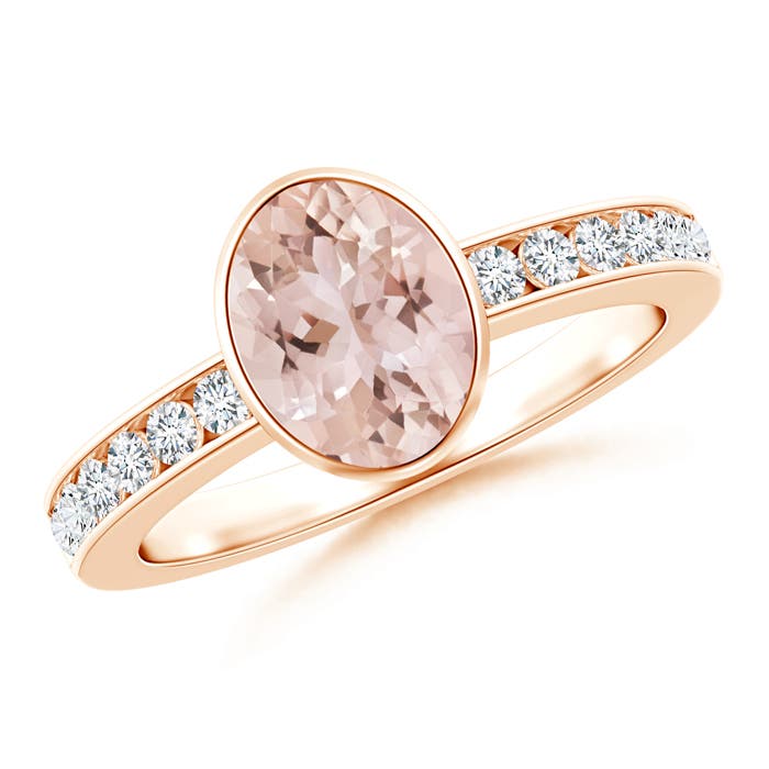 AAA - Morganite / 1.4 CT / 14 KT Rose Gold