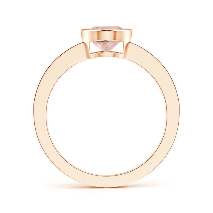 AAAA - Morganite / 1.4 CT / 14 KT Rose Gold