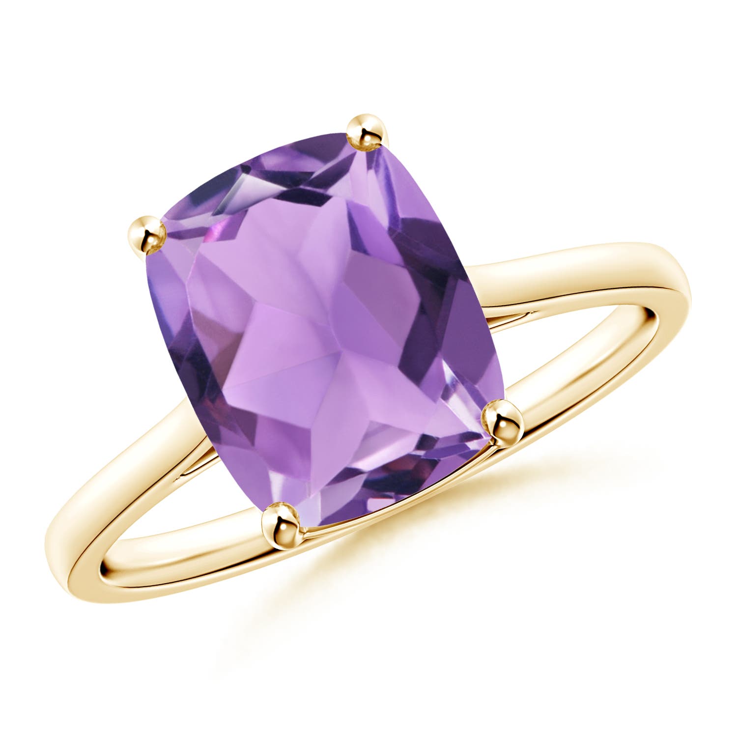 A - Amethyst / 2.7 CT / 14 KT Yellow Gold