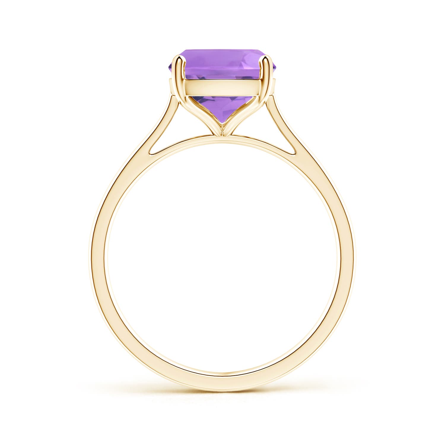 A - Amethyst / 2.7 CT / 14 KT Yellow Gold