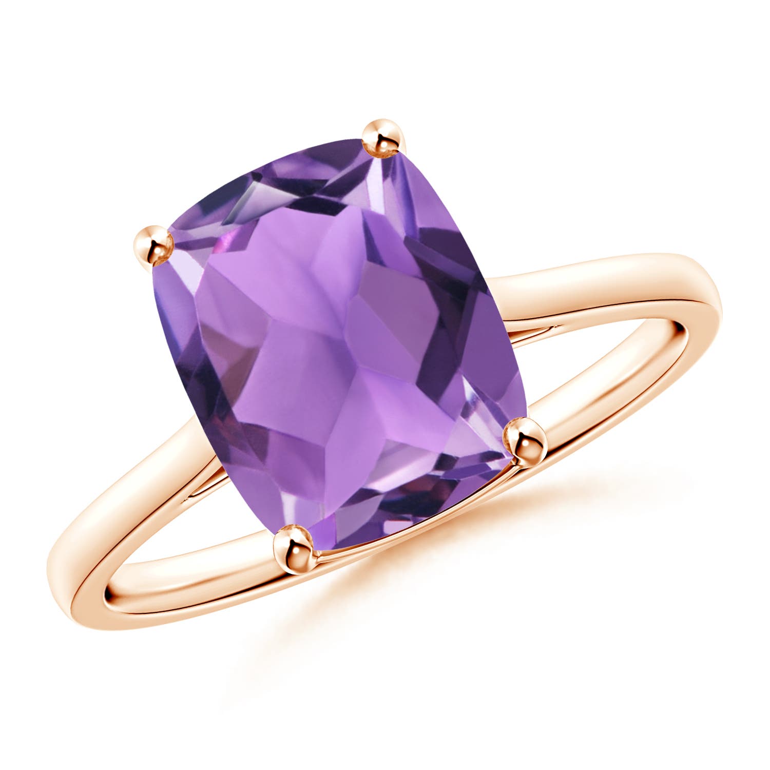 AA - Amethyst / 2.7 CT / 14 KT Rose Gold