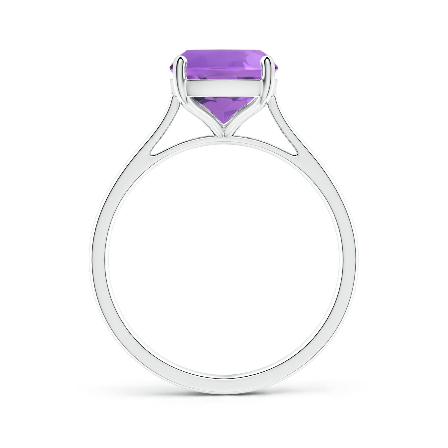 AA - Amethyst / 2.7 CT / 14 KT White Gold
