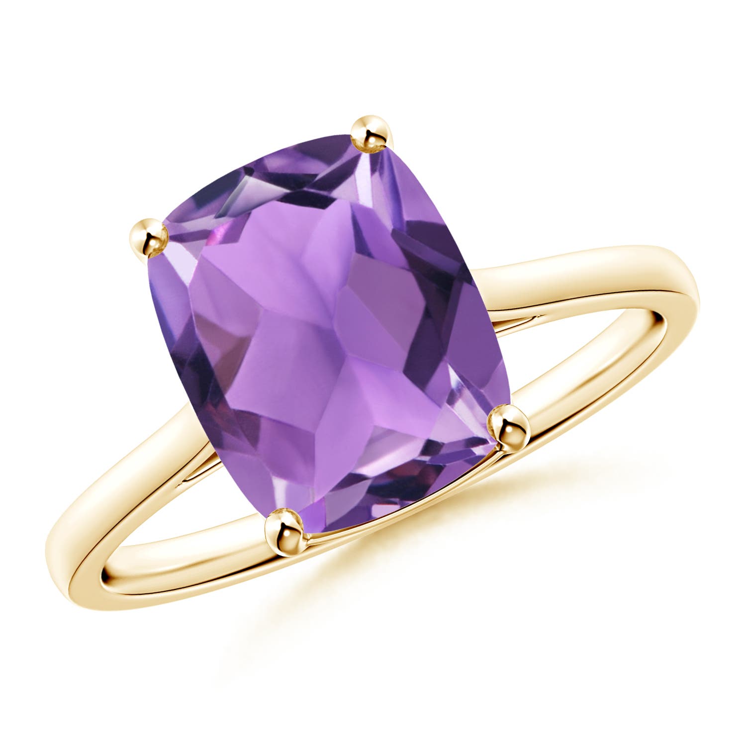 AA - Amethyst / 2.7 CT / 14 KT Yellow Gold