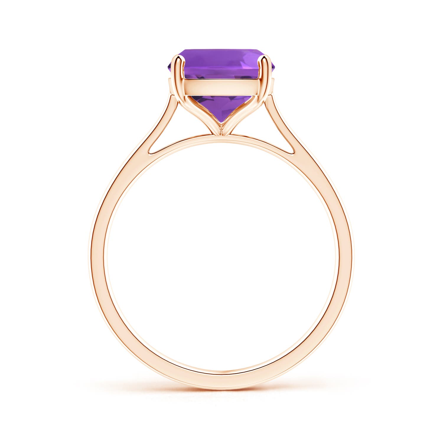 AAA - Amethyst / 2.7 CT / 14 KT Rose Gold
