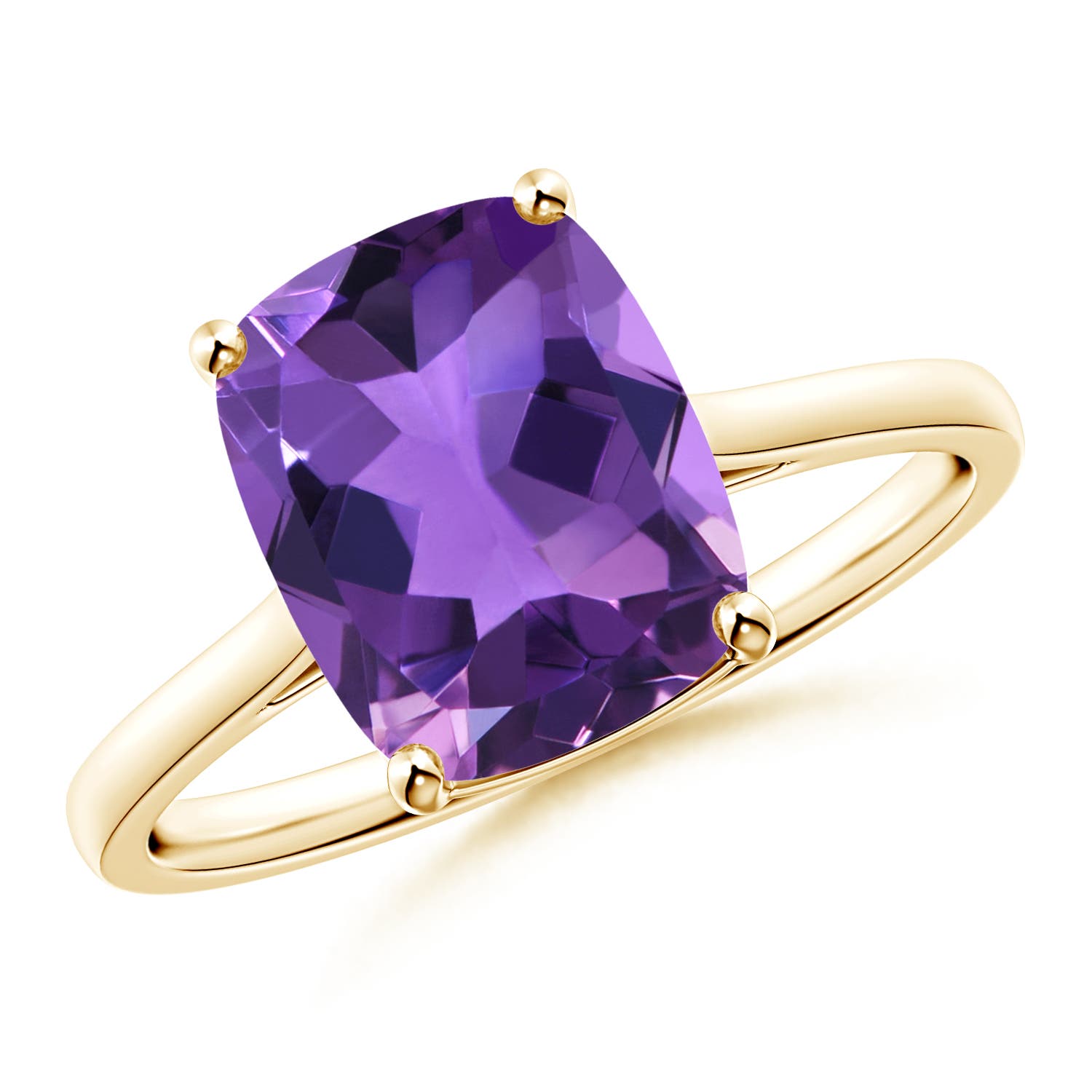 AAA - Amethyst / 2.7 CT / 14 KT Yellow Gold