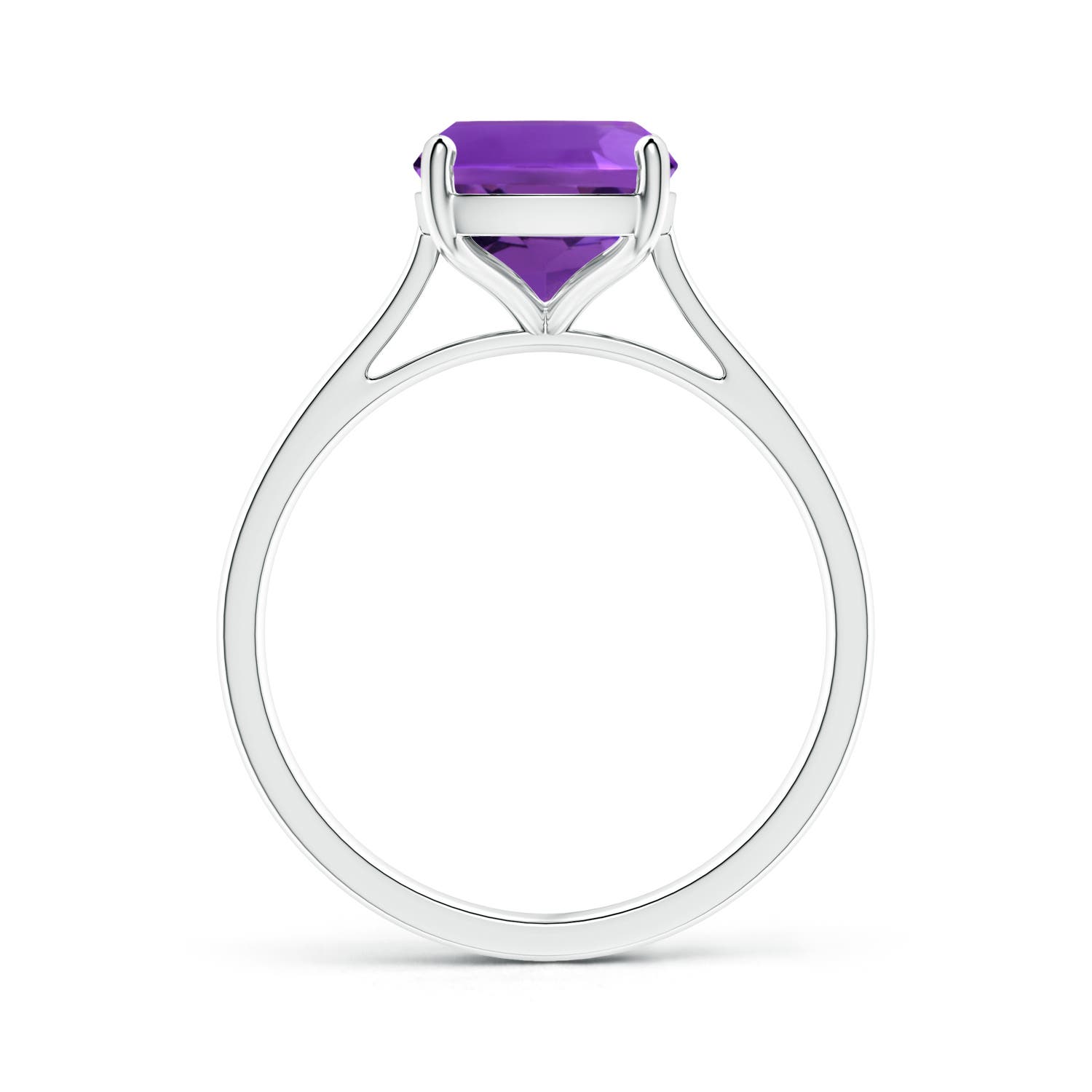 AAAA - Amethyst / 2.7 CT / 14 KT White Gold