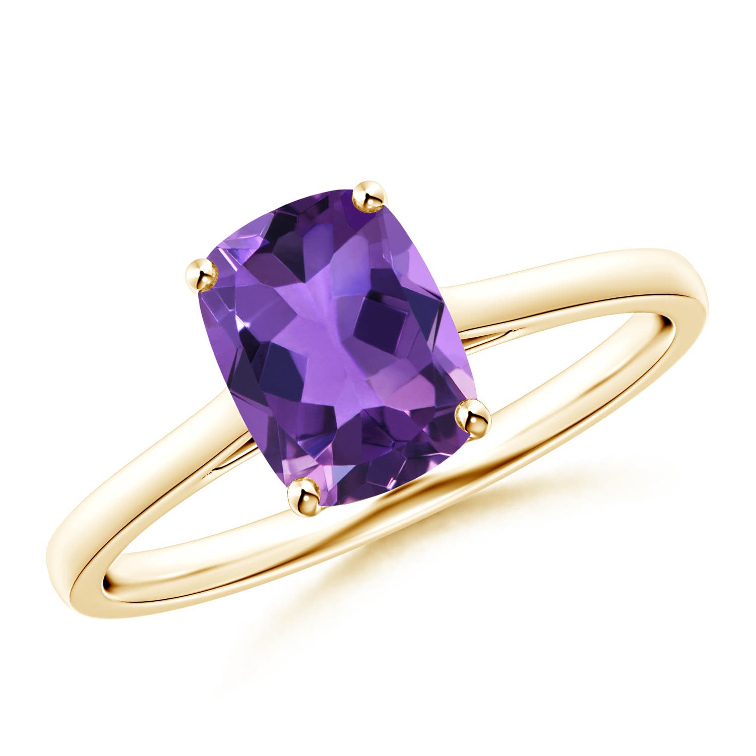 AAA - Amethyst / 1.2 CT / 14 KT Yellow Gold