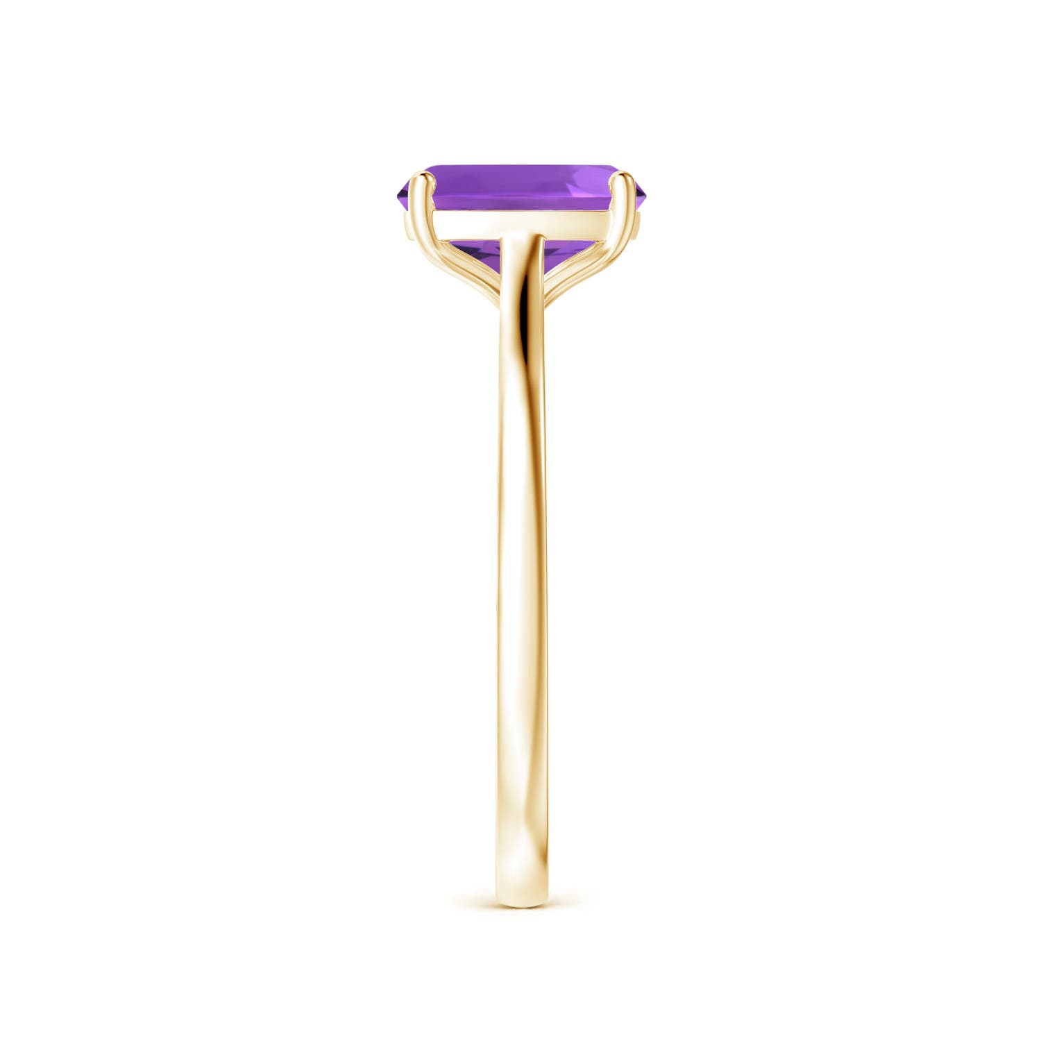 AAA - Amethyst / 1.2 CT / 14 KT Yellow Gold