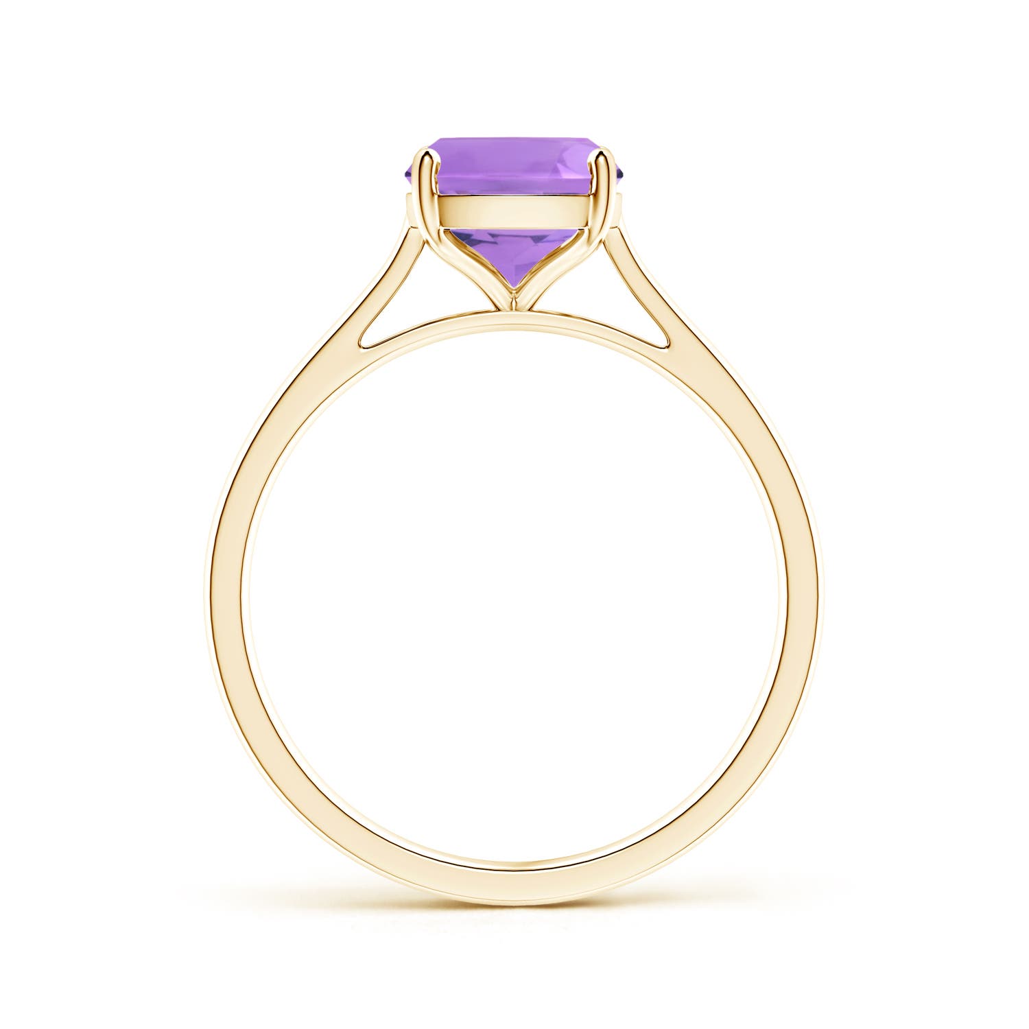 A - Amethyst / 2 CT / 14 KT Yellow Gold