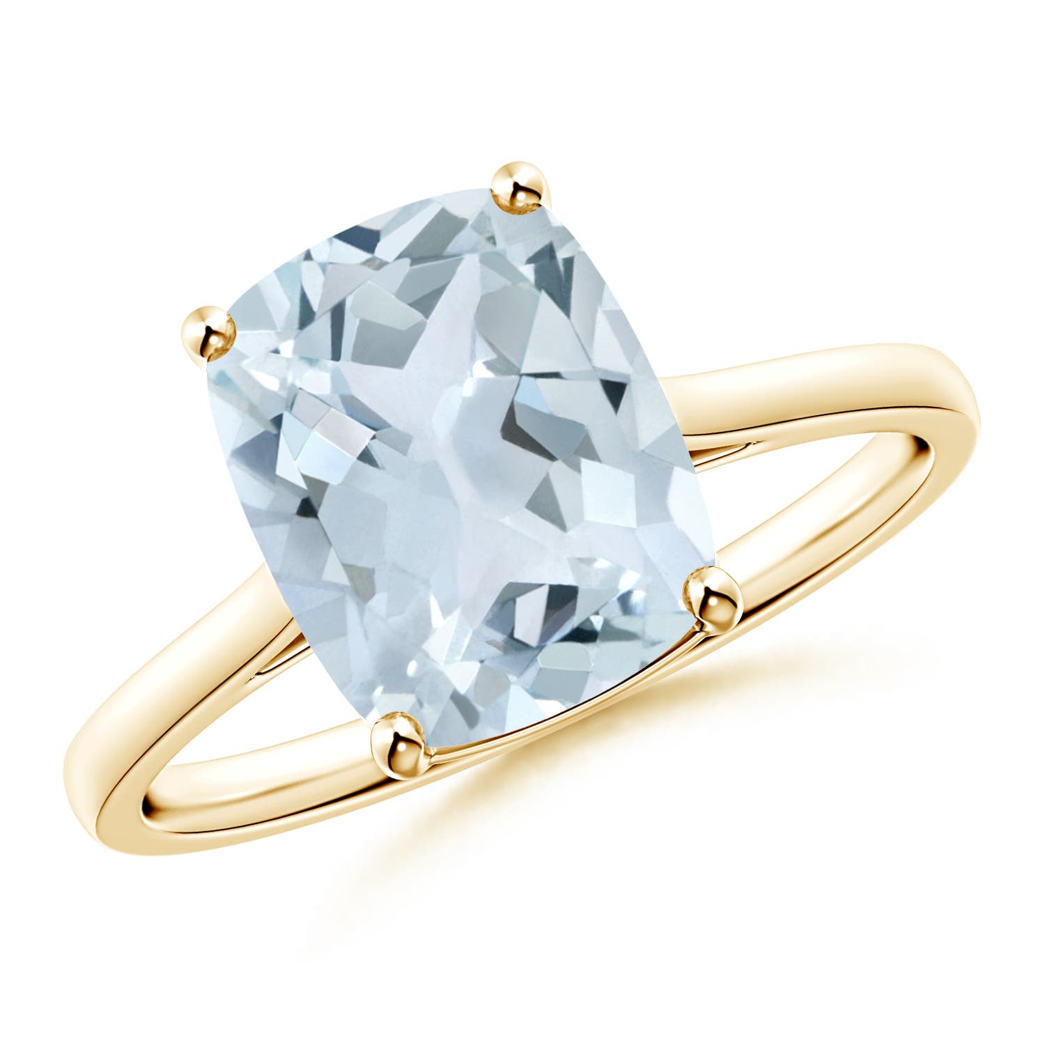 A - Aquamarine / 2.45 CT / 14 KT Yellow Gold